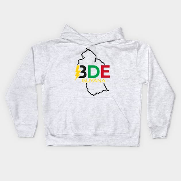 BDE Guyana Kids Hoodie by Blackstar Diversified